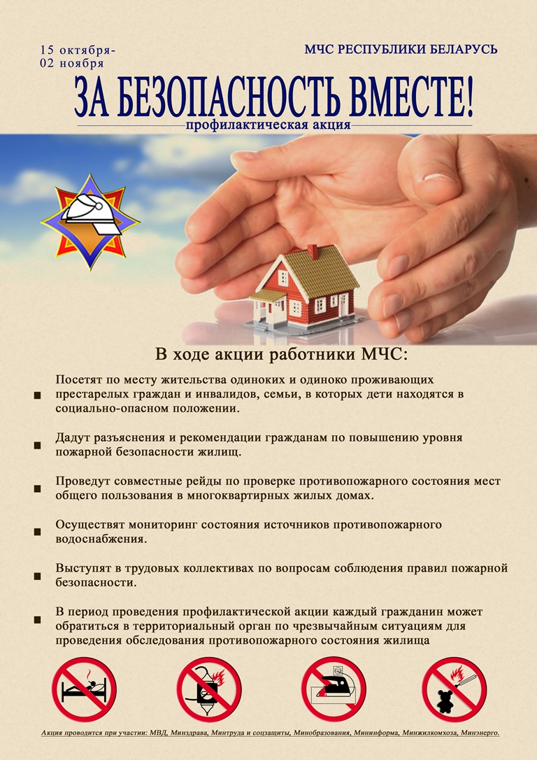 Профилактическая акция «За безопасность вместе»